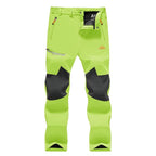 Men's Winter Pants Fleece Lined Ski Snow Pants Water Resistant 4 Zip Pockets Outdoor Work Pants FallFreshness Outdoorfun