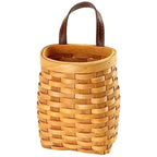 Handwoven Hanging Wicker Basket