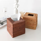 Cubierta de caja de pa�uelos de rat�n natural