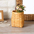 Handwoven Hanging Wicker Basket