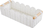 Cesta de almacenamiento de papel higi�nico de mimbre