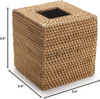 Cubierta de caja de pa�uelos de rat�n natural