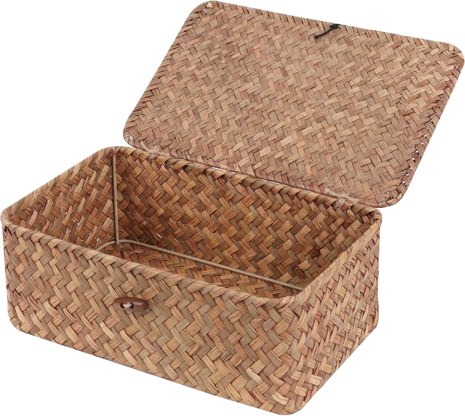 Cesta peque�a de algas marinas con tapa