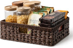 Wicker Storage Baskets for Shelves