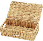Cesta peque�a de jacinto de agua con tapa