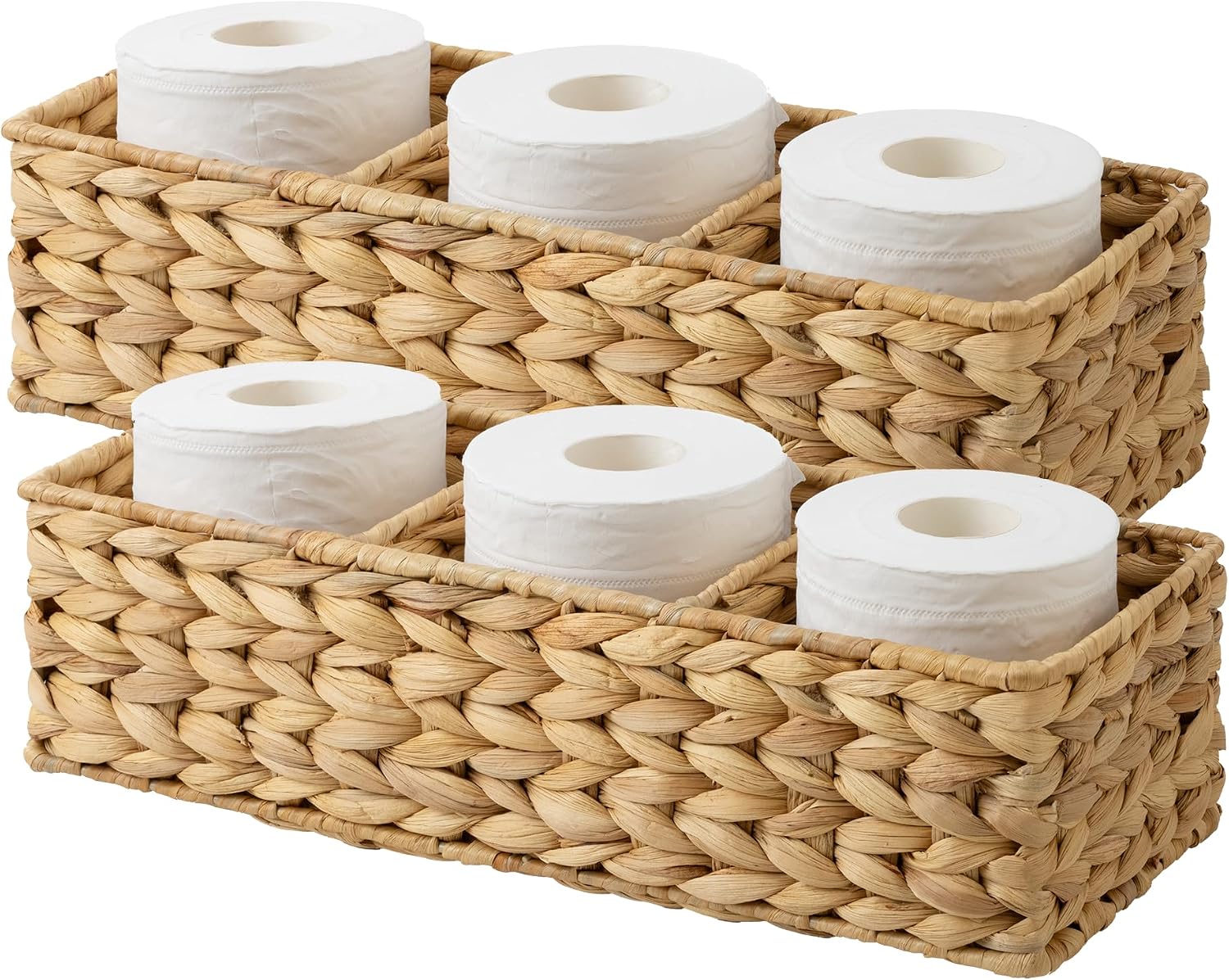 Cestas para tanque de inodoro de jacinto de agua - Juego de 2