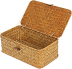 Cesta peque�a de algas marinas con tapa