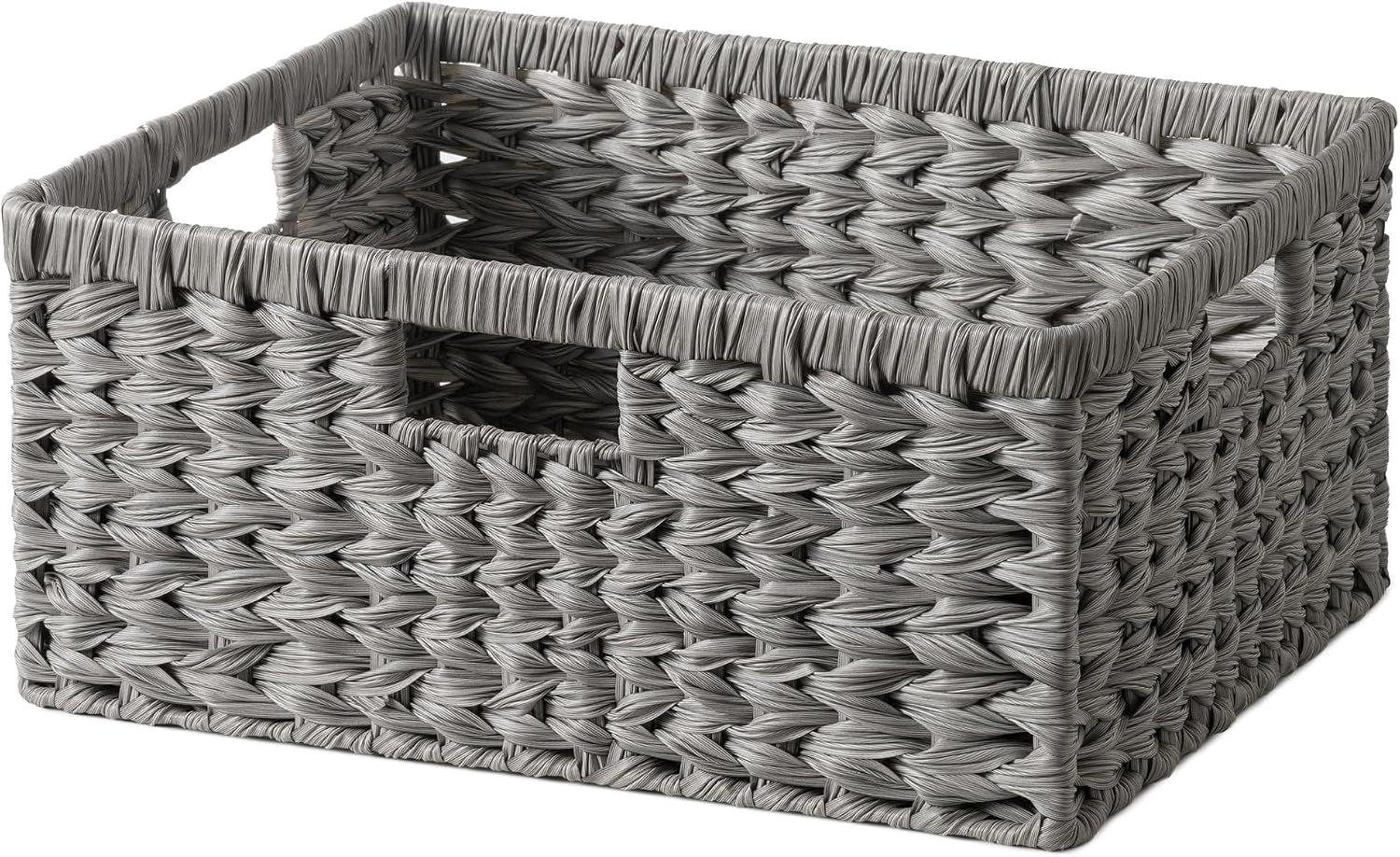 Wicker Storage Baskets for Shelves
