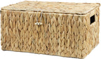 Cesta peque�a de jacinto de agua con tapa