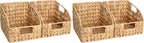 Water Hyacinth Pantry Baskets - Set of 2