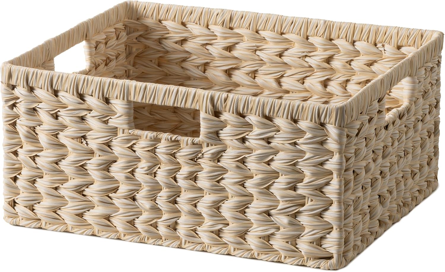 Wicker Storage Baskets for Shelves