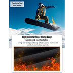 Pantalones de Invierno para Hombre 5 Bolsillos con Cremallera Pantalones de Esquí para Nieve Forro Polar Resistentes al Agua Pantalones de Senderismo FallFreshness Outdoorfun