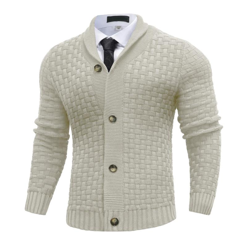 Men's New Fashion Sweater Cardigan, Warm Knitwear for Fall & Winter, Stylish High-End Feel, Perfect for Casual Wear