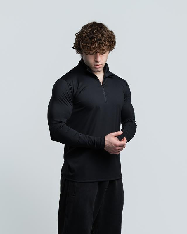 Brushed Nylon Quarter Zip-up Hover Image