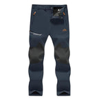 Men's Winter Pants Fleece Lined Ski Snow Pants Water Resistant 4 Zip Pockets Outdoor Work Pants FallFreshness Outdoorfun