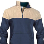 Sudadera con capucha para hombre, diseño de retazos, casual, con cremallera, cuello alto, elegante, estilo urbano, nueva llegada, cálida, para hombre, regalos de Navidad para él