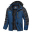Abrigos de invierno para hombre, chaquetas de esquí y nieve resistentes al agua, chaquetas de forro polar cálidas, parkas, chubasqueros con múltiples bolsillos, ropa deportiva atlética, ropa deportiva al aire libre, diversión al aire libre