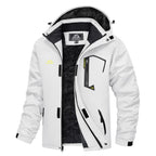 Abrigos de invierno para hombre, chaquetas de esquí y nieve resistentes al agua, chaquetas de forro polar cálidas, parkas, chubasqueros con múltiples bolsillos, ropa deportiva atlética, ropa deportiva al aire libre, diversión al aire libre